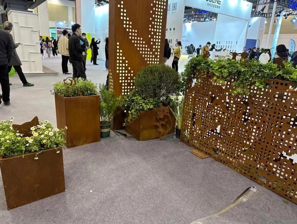 玛多耐候钢花箱