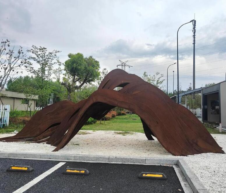 玛多耐候钢板造型